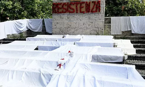 ഗസ്സ വംശഹത്യക്കെതിരെ ദേശീയ പ്രതിഷേധവുമായി ഇറ്റലി