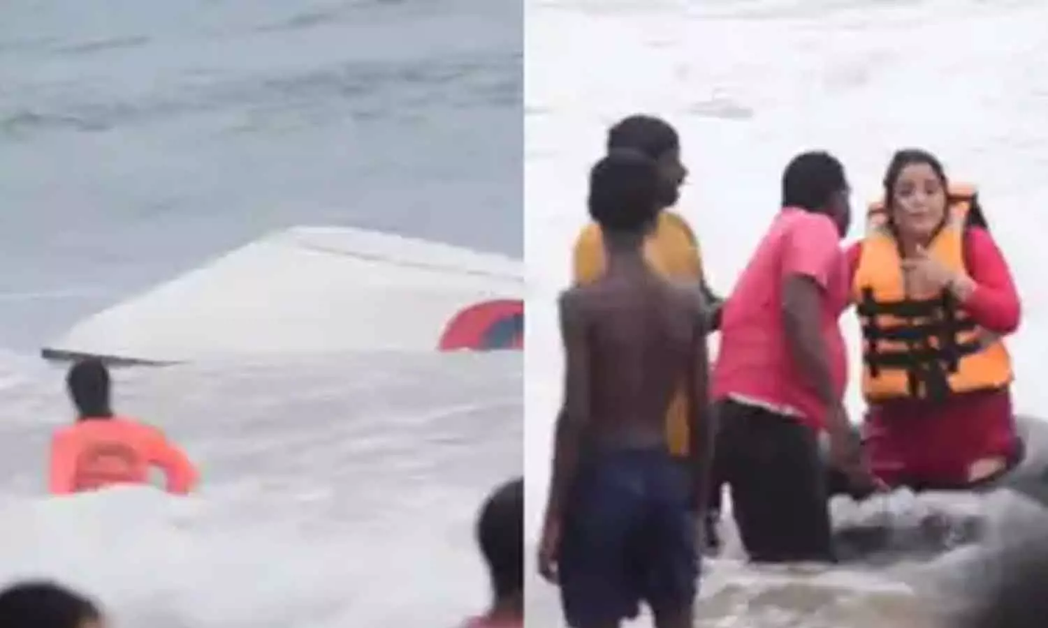 Narrow Escape For Sourav Gangulys Brother, His Wife As Boat Flips In Odisha Narrow Escape For Sourav Gangulys Brother, His Wife As Boat Flips In Odisha