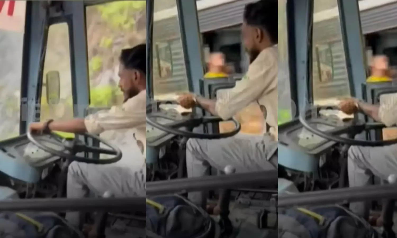 താമരശ്ശേരി ചുരത്തില് ഡ്രൈവിങ്ങിനിടയിൽ ഫോൺ വിളി: കെഎസ്ആര്ടിസി സ്വിഫ്റ്റ് ഡ്രൈവറെ സസ്പെൻഡ് ചെയ്തു താമരശ്ശേരി ചുരത്തില് ഡ്രൈവിങ്ങിനിടയിൽ ഫോൺ വിളി: കെഎസ്ആര്ടിസി സ്വിഫ്റ്റ് ഡ്രൈവറെ സസ്പെൻഡ് ചെയ്തു