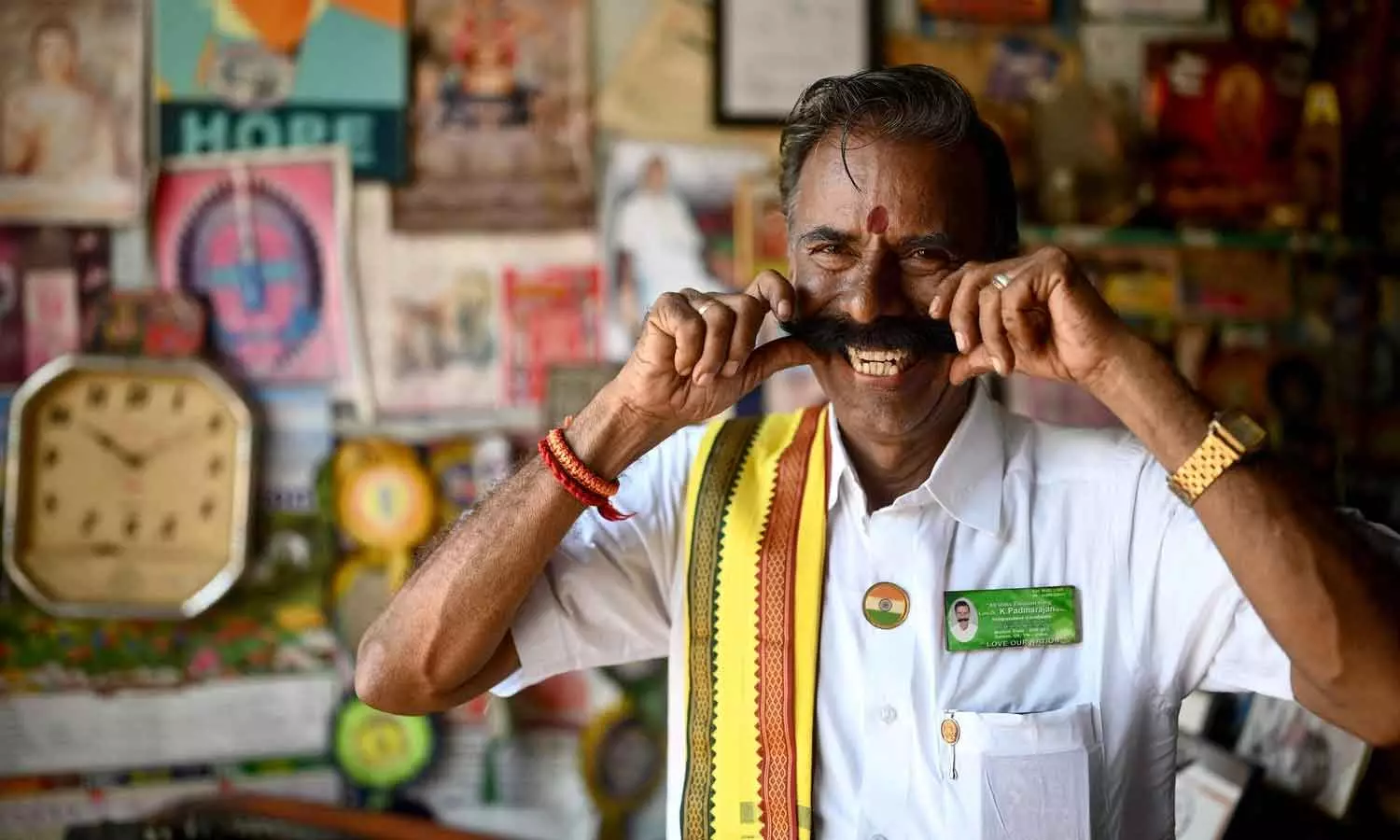 Nilambur by-election: Tamil Nadu native Padmarajan files nomination Nilambur by-election: Tamil Nadu native Padmarajan files nomination