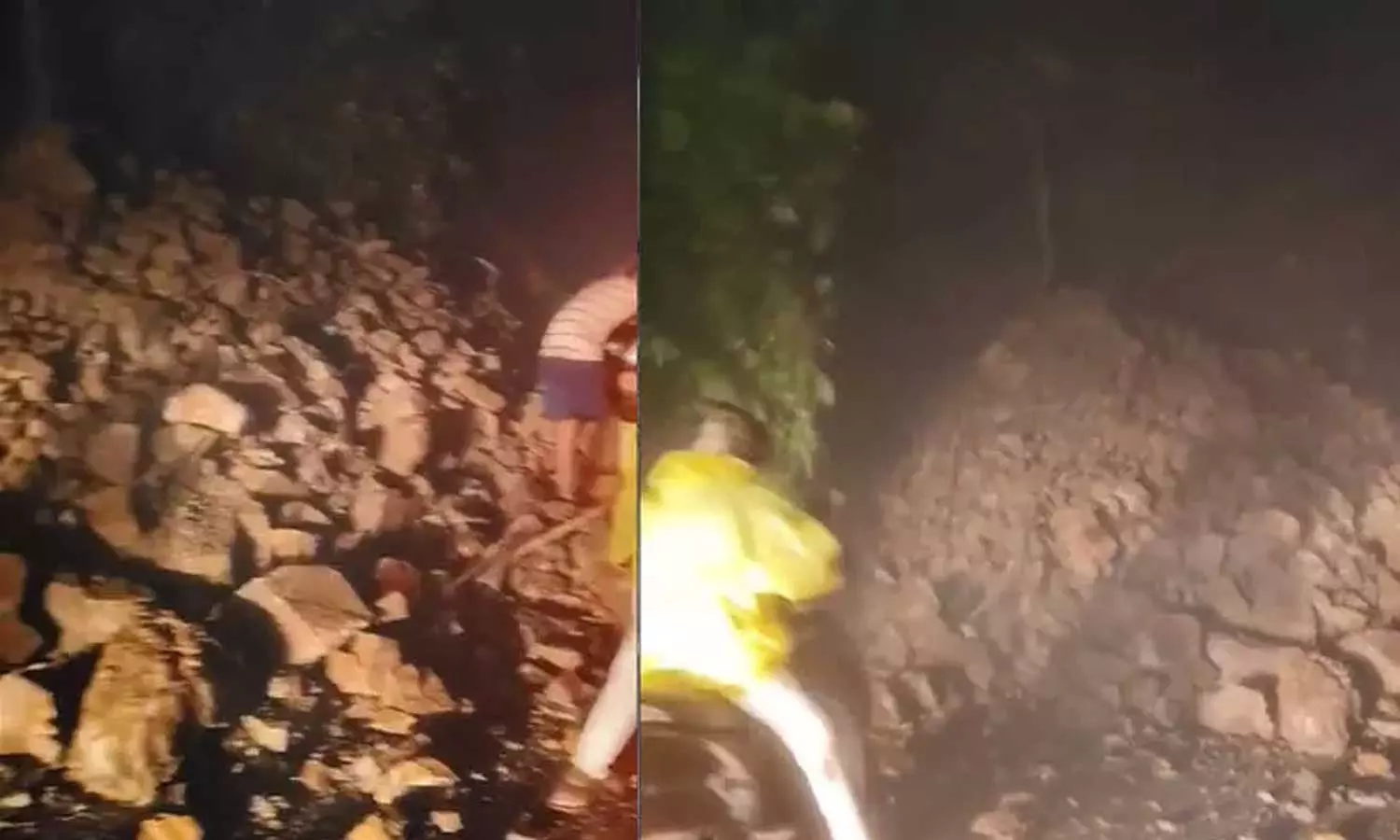 പാൽചുരത്തിൽ മണ്ണിടിഞ്ഞു, ഗതാഗതം തടസ്സപ്പെട്ടു