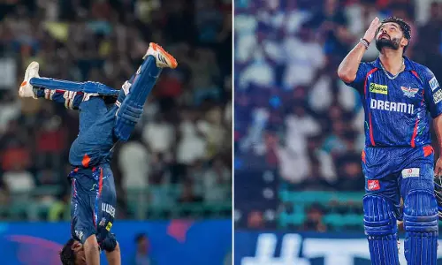 IPL century again after 2018; Rishabh Pant celebrates on the ground - Video