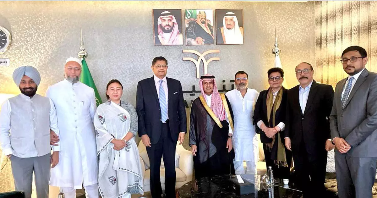 Indian all-party delegation to Saudi Arabia to hold talks today