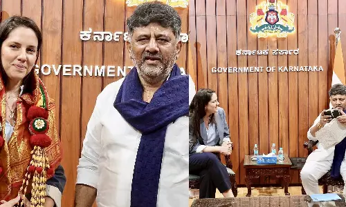 ഇസ്രായേൽ കോൺസുലേറ്റുമായി കൂടിക്കാഴ്ച നടത്തി കർണാടക ഉപമുഖ്യമന്ത്രി ഡി.കെ ശിവകുമാർ, വിമർശനം