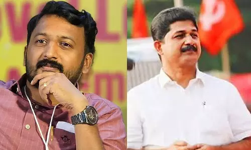 ധൈര്യമുണ്ടെങ്കിൽ ആളിനെ തപ്പി അങ്ങാടിയിൽ നടക്കാതെ സ്വരാജിനെ മത്സരിപ്പിക്കൂ; വെല്ലുവിളിയുമായി രാഹുൽ മാങ്കൂട്ടത്തിൽ