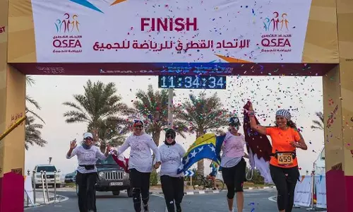 Qatar East West Ultra Marathon on December 5th