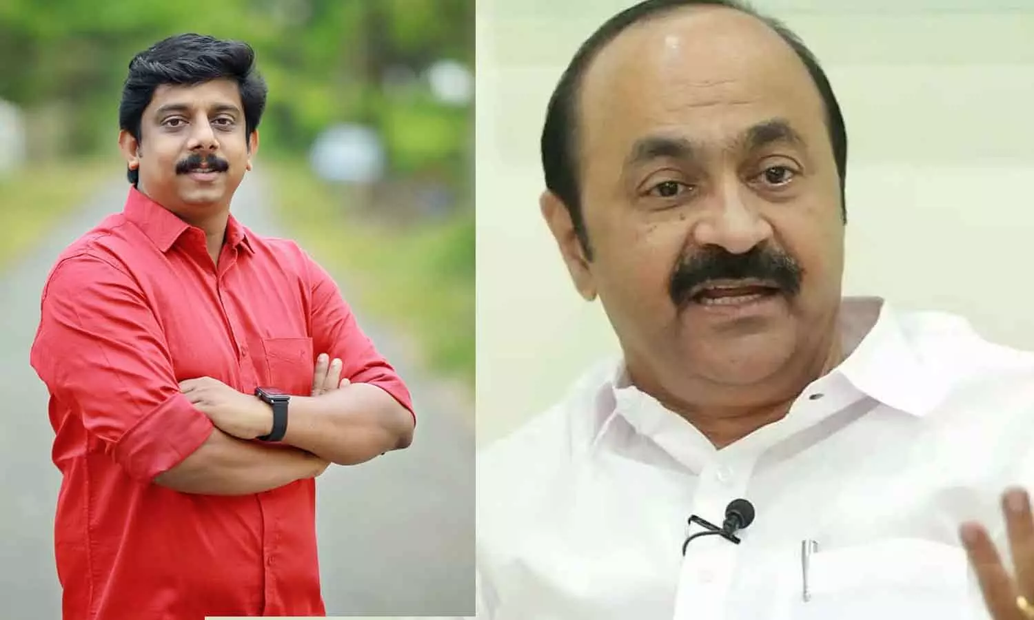 MSF Leader facebook post against VD Satheesan MSF Leader facebook post against VD Satheesan