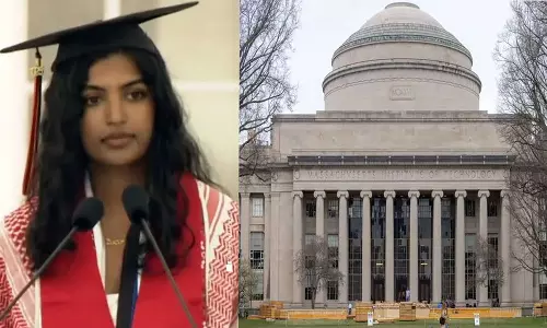 ഫലസ്തീൻ അനുകൂല പ്രസംഗം: മേഘയ്ക്കെതിരെ നടപടിയുമായി എംഐടി; ബിരുദദാനച്ചടങ്ങിൽനിന്ന് വിലക്കി