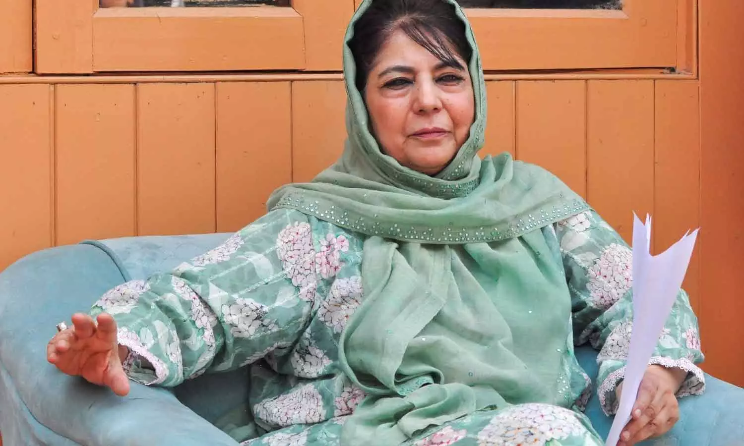 Mehbooba bats for bringing Kashmiri Pandits back to Valley Mehbooba bats for bringing Kashmiri Pandits back to Valley
