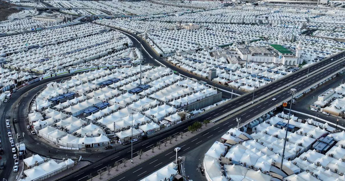 pilgrims will leave for Mina tomorrow.