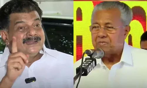 പിണറായിസവും സതീശന്‍റെ ഹിറ്റ്ലറിസവും; അൻവർ സംഭാവന ചെയ്ത വാക്കുകളെ തെരഞ്ഞെടുപ്പ് രംഗത്ത് സജീവമാക്കി ഇടതുമുന്നണി