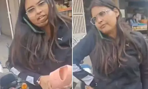 ഓട്ടോ ഡ്രൈവറെ ചെരുപ്പുകൊണ്ട് മര്‍ദിച്ചു; യുവതിക്കെതിരെ കേസെടുത്ത് ബെംഗളൂരു പൊലീസ്