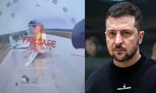 റഷ്യയുടെ 40 ലധികം വിമാനങ്ങൾ തകർത്തതായി യുക്രൈൻ; ഇസ്താംബൂളിൽ സമാധാന ചർച്ച നടക്കാനിരിക്കെയാണ് ആക്രമണം