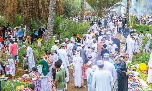 Omans traditional souks come alive for Eid al-Adha