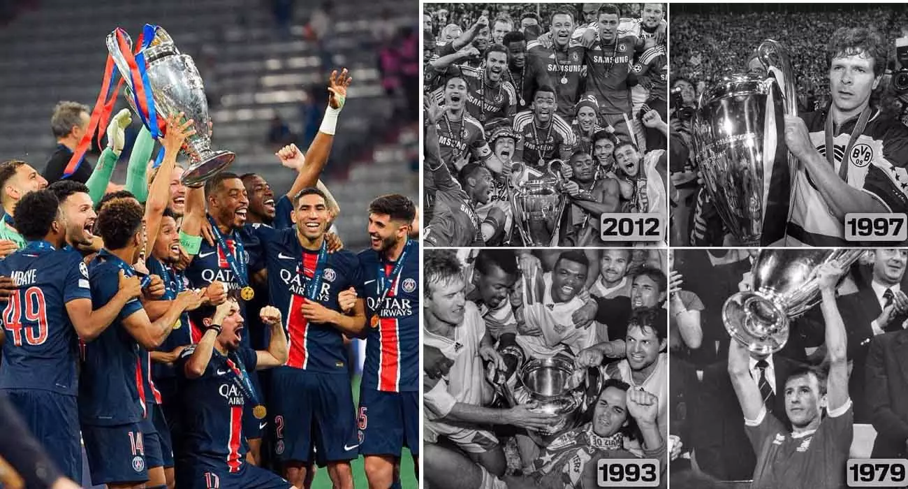 Champions League maiden crown; Munich is the lucky city of clubs