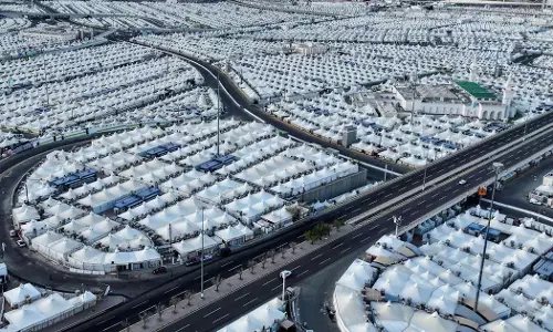 Hajjis will arrive in Mina tonight