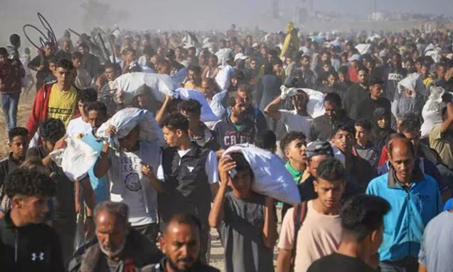 ഗസ്സയിലെ ഭക്ഷ്യവിതരണ കേന്ദ്രത്തിലെ വെടിവെപ്പ്; വ്യാപക പ്രതിഷേധം