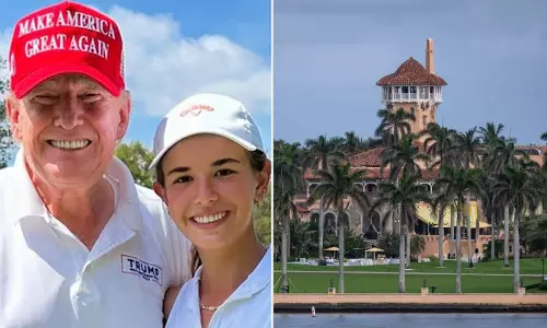 ട്രംപിന്റെ പേരക്കുട്ടിയെ വിവാഹം കഴിക്കണം: ഫ്ളോറിഡയിലെ വസതിയുടെ മതിൽ ചാടിയ യുവാവ് അറസ്റ്റിൽ