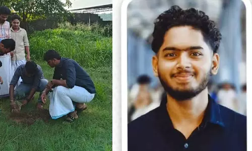 പരിസ്ഥിതി ദിനത്തിൽ മരം നട്ടതിന് കെഎസ്‌യു നേതാവിന്  എസ്എഫ്‌ഐ നേതാവിന്റെ ഭീഷണി