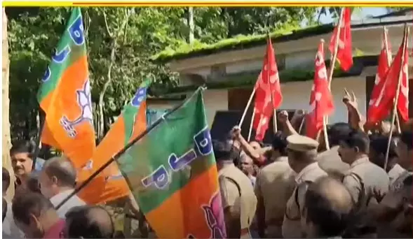 cpi-bjp clash