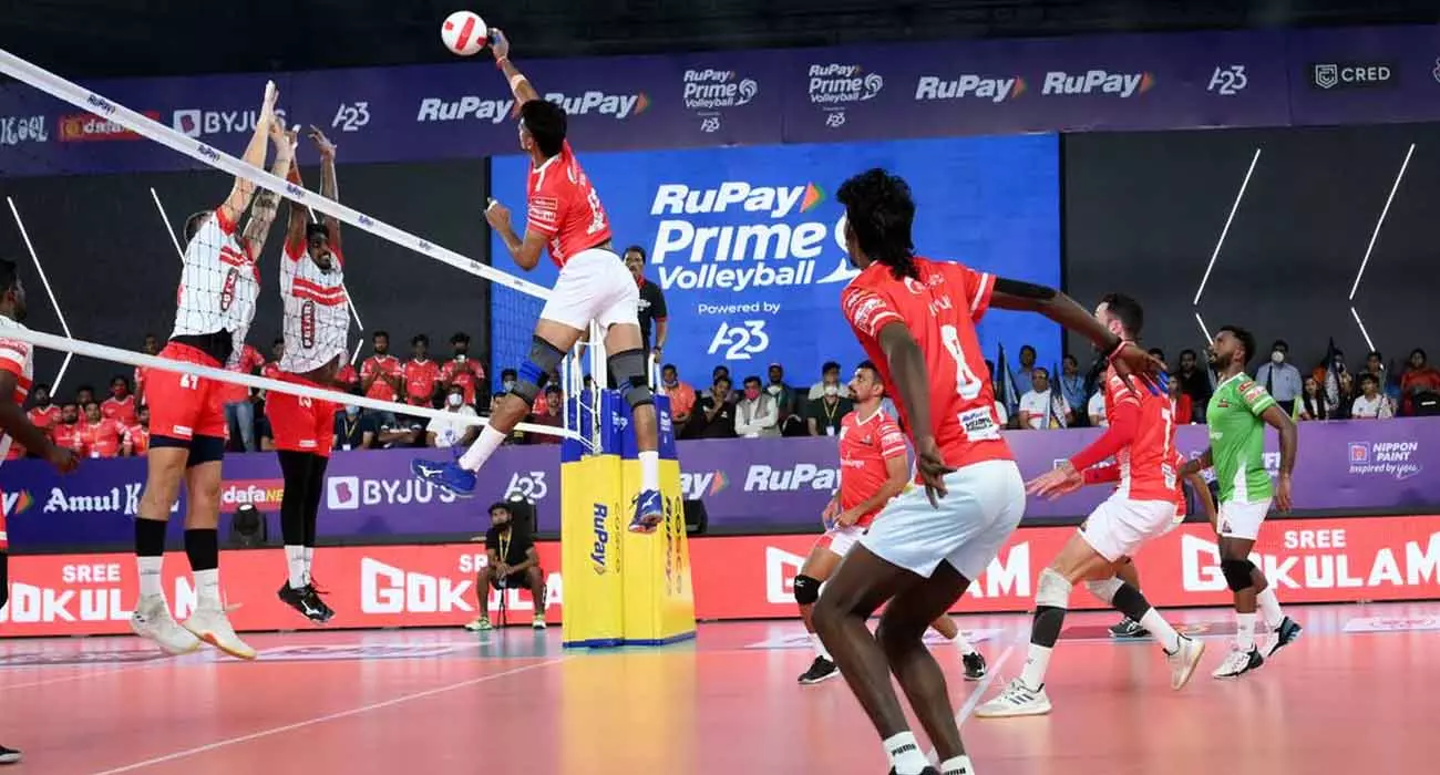 Prime Volleyball League player auction; Chennai Blitz acquire Jerome for a high price