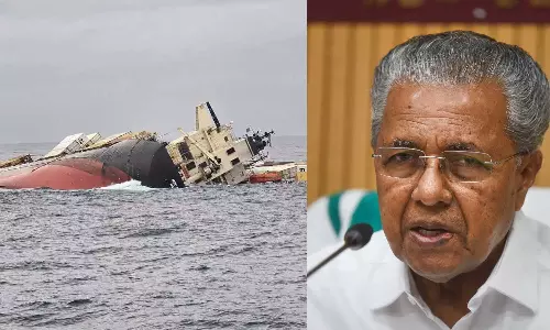 കേരള തീരത്ത് മുങ്ങിയ കപ്പൽ കമ്പനിക്കെതിരെ കേസില്ല;  നഷ്ടപരിഹാരം മതിയെന്ന നിലപാടിൽ  സർക്കാർ