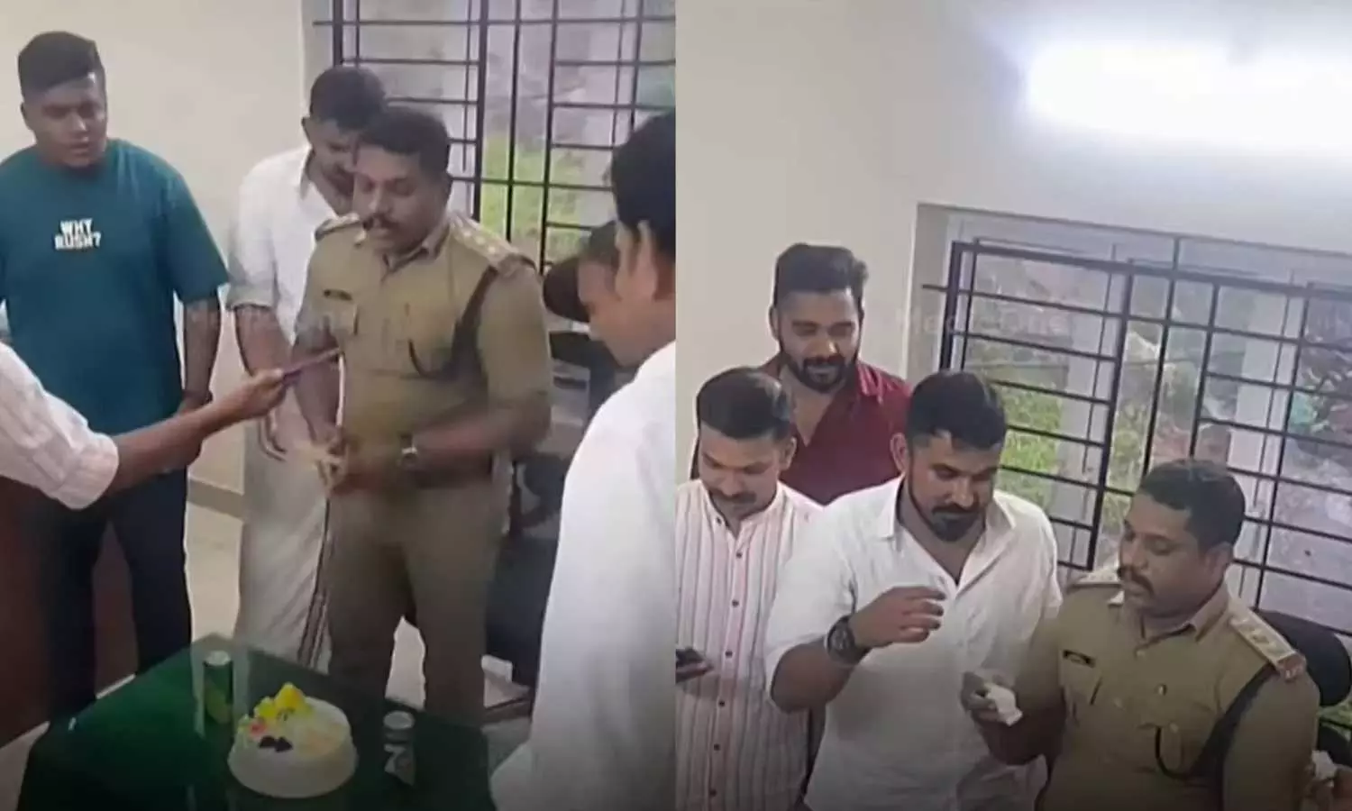 കൊടുവള്ളി സി ഐയുടെ പിറന്നാൾ ആഘോഷം: യൂത്ത് കോൺഗ്രസ്സ് നേതാവിനോട് വിശദീകരണം തേടി ജില്ലാ നേതൃത്വം