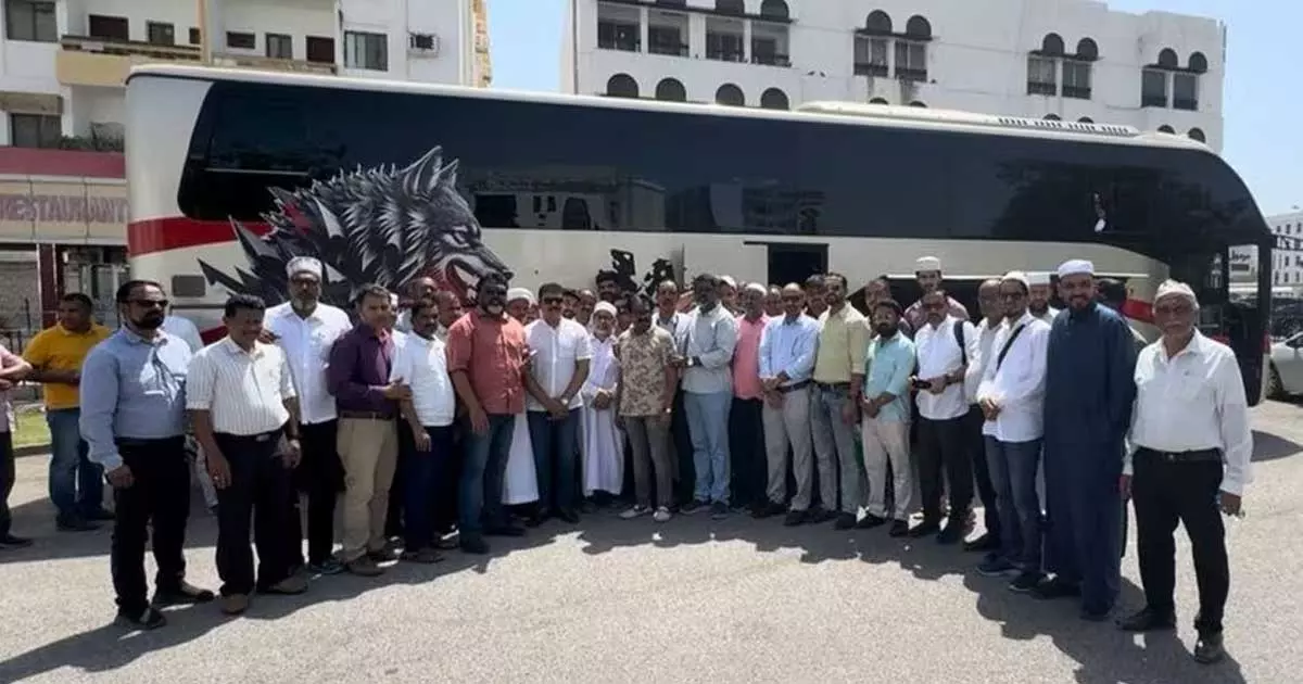 ഒമാനിലെ മലയാളി ഹജ്ജ് സംഘം തിരിച്ചെത്തി