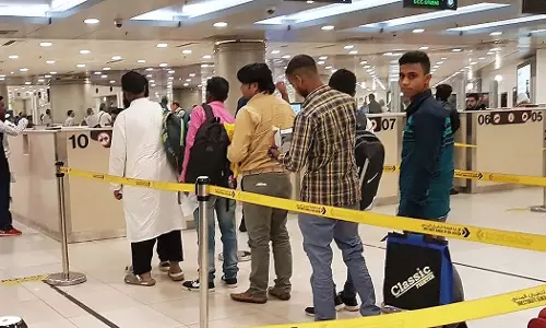 Private sector expatriates also required to have exit permits to leave Kuwait