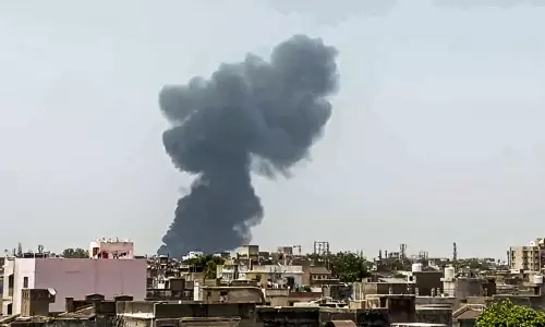 Air India Flight With Over 200 Onboard Crashes Near Ahmedabad Airport