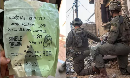 ഫലസ്‌തീനികളെ റേപ്പ് ചെയ്യണം, ഞങ്ങളെ സംരക്ഷിക്കുന്നതിന് നന്ദി; ഇസ്രായേലി സൈനികർക്ക് രണ്ടാം ക്ലാസുകാരന്റെ കുറിപ്പ്