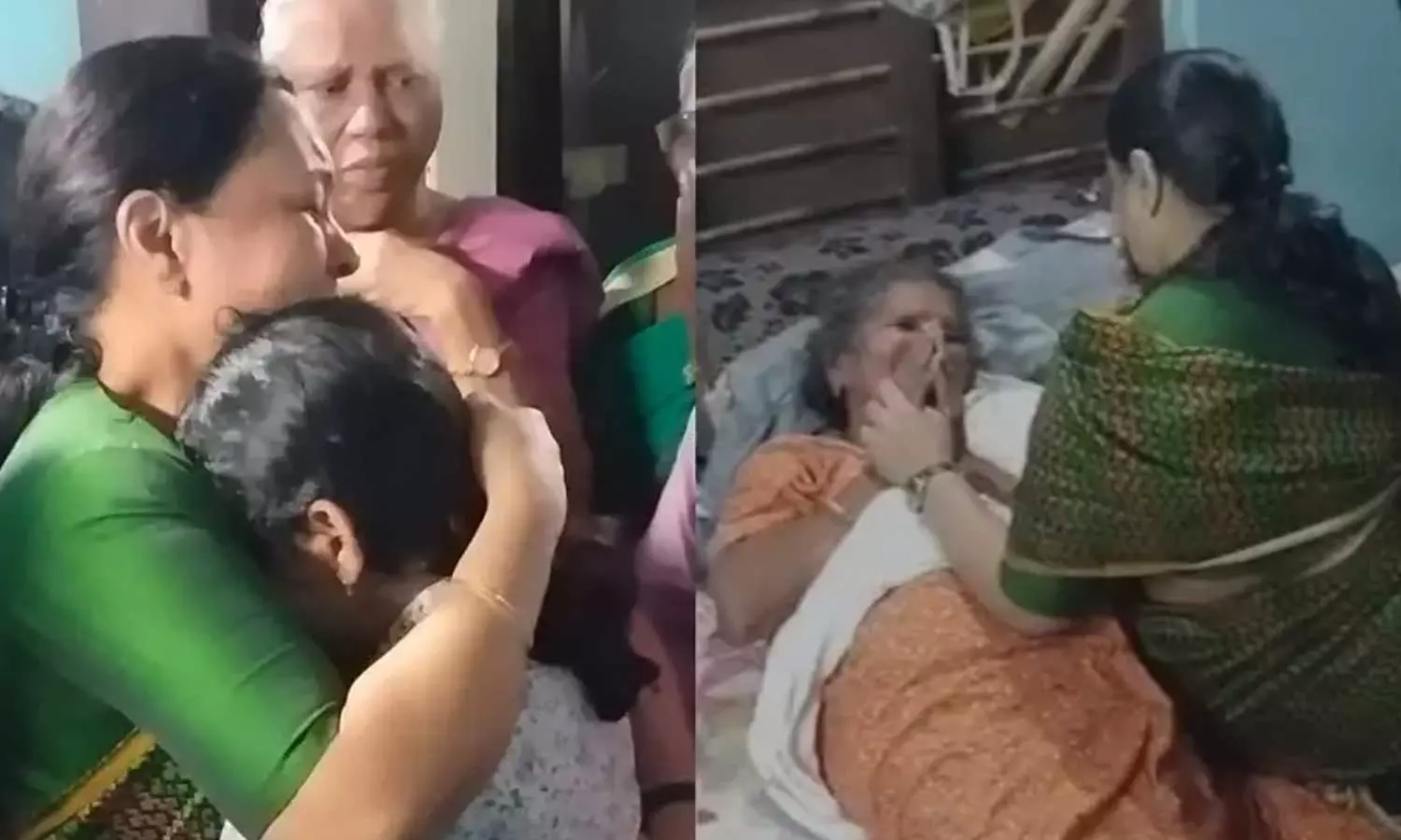 രഞ്ജിതയുടെ വീട്ടിലെത്തി കുടുംബത്തെ ആശ്വസിപ്പിച്ച് മന്ത്രി വീണാ ജോർജ്; പൊട്ടിക്കരഞ്ഞ് അമ്മയും മക്കളും