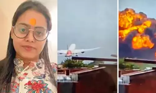 എന്റെ ശരീരം ഇപ്പോഴും വിറയ്ക്കുന്നു; ട്രാഫിക്കിൽ കുടുങ്ങി വൈകിയെത്തിയ യുവതി വിമാനാപകടത്തിൽ നിന്ന് രക്ഷപ്പെട്ടത് തലനാരിഴക്ക്