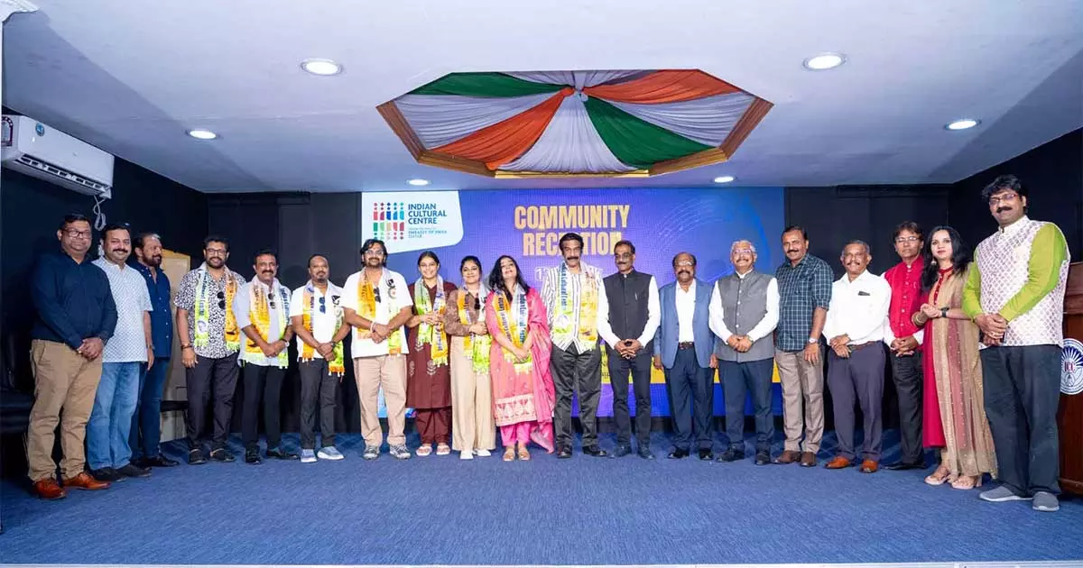 Indian Cultural Centre Hosts Grand Community Reception At Doha