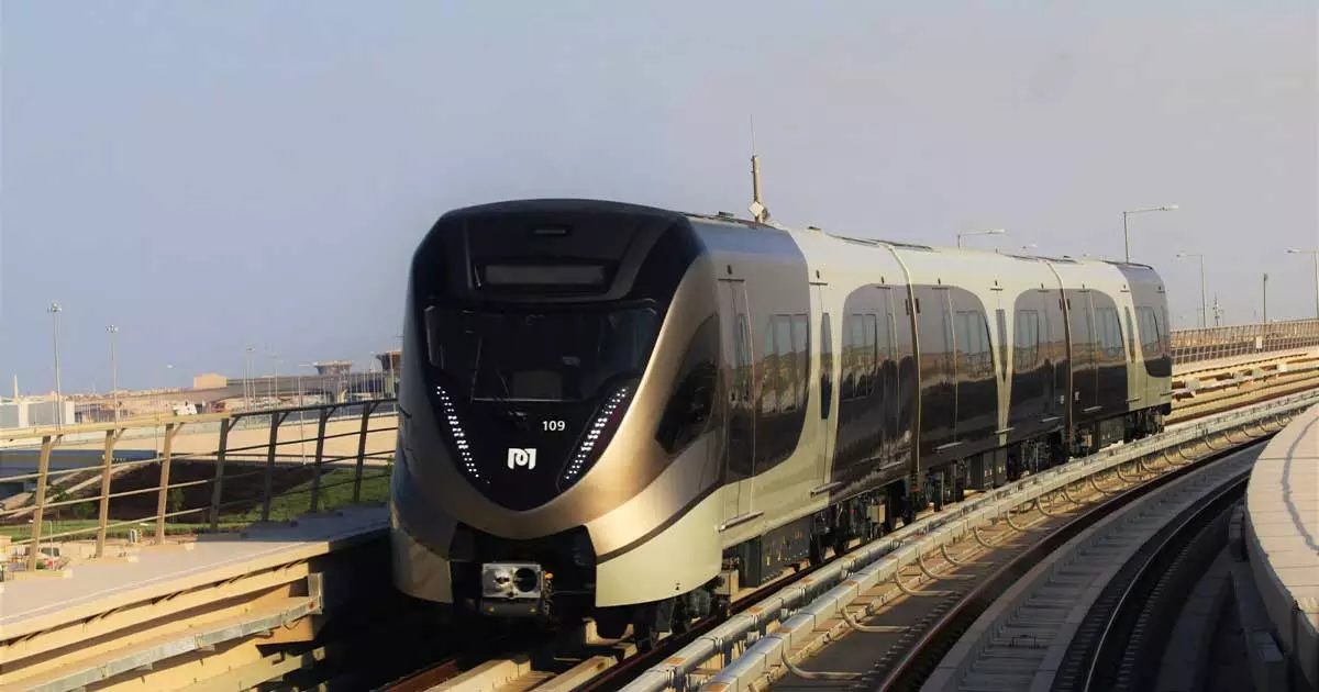 പരിസ്ഥിതി സൗഹൃദ പൊതു ഗതാഗതം;ഖത്തർ റെയിലിന് അന്താരാഷ്ട്ര അംഗീകാരം പരിസ്ഥിതി സൗഹൃദ പൊതു ഗതാഗതം;ഖത്തർ റെയിലിന് അന്താരാഷ്ട്ര അംഗീകാരം