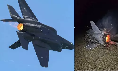 ഇസ്രായേലിന്റെ ​F 35 വെടിവെച്ചിട്ടെന്ന് ഇറാൻ; ആകാശത്ത് കത്തിയെരിഞ്ഞത് 700 കോടിയുടെ യുദ്ധവിമാനം?
