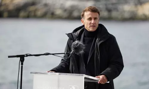 Emmanuel Macron Visits Greenland Amid US Bid To Takeover Island