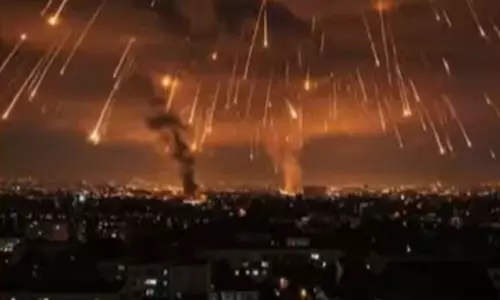 ഇസ്രായേൽ നഗരങ്ങളെ വിറപ്പിച്ച് വീണ്ടും ഇറാന്റെ മിസൈൽ ആക്രമണം; ലക്ഷ്യം തെൽ അവീവിവും ഹൈഫയും