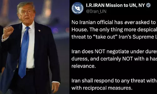 യുദ്ധകൊതിയനുമായി സമാധാന ചര്‍ച്ചക്കില്ല; ട്രംപിന്റെ അവകാശവാദങ്ങള്‍ തള്ളി ഇറാന്‍