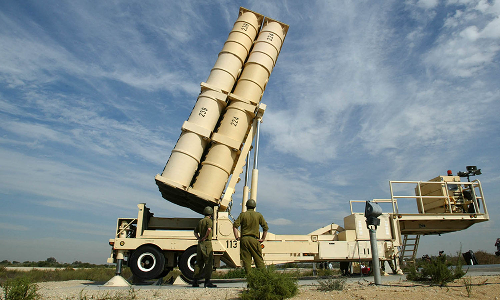 ഇസ്രയേലിന്റെ പ്രതിരോധ മിസൈൽ ആരോ തീർന്നുകൊണ്ടിരിക്കുന്നതായി റിപ്പോർട്ട്