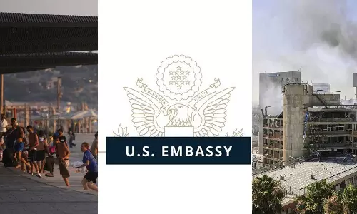 സുരക്ഷിതയിടത്തേക്ക് മാറണം; ഇസ്രായേലിലെ എംബസി ജീവനക്കാരോട് യുഎസ്‌, പൗരന്മാർക്കും ജാഗ്രതാ നിർദേശം