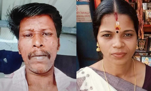കൊല്ലത്ത് ഭർത്താവ് ഭാര്യയെ കുത്തിക്കൊലപ്പെടുത്തി