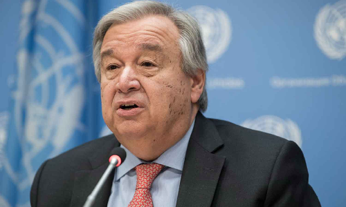 UN Secretary General about Iran-Israel dispute