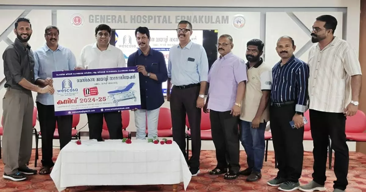 Dammam Weskosa Malayali Association handed over assistance Dammam Weskosa Malayali Association handed over assistance