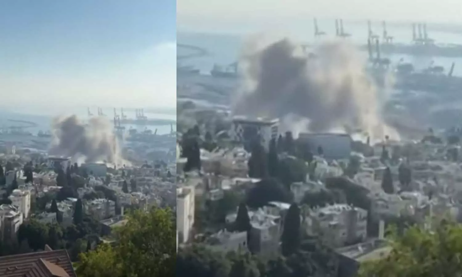 തിരിച്ചടിച്ച് ഇറാൻ; ഇസ്രായേലിലേക്ക് ബാലിസ്റ്റിക് മിസൈൽ വർഷം,ഹൈഫയിലും തെൽഅവിവിലും ജറുസലേമിലും സ്ഫോടനം തിരിച്ചടിച്ച് ഇറാൻ; ഇസ്രായേലിലേക്ക് ബാലിസ്റ്റിക് മിസൈൽ വർഷം,ഹൈഫയിലും തെൽഅവിവിലും ജറുസലേമിലും സ്ഫോടനം