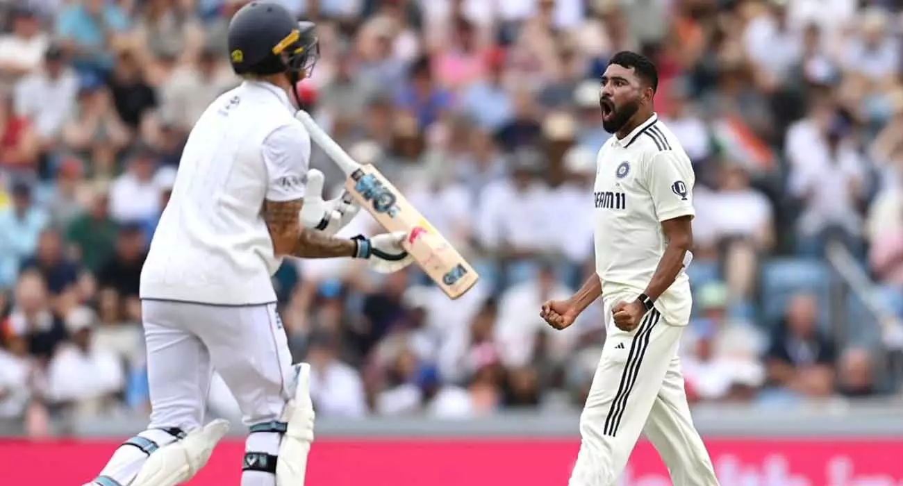 Brook hits half-century; England struggles against India in Leeds Test