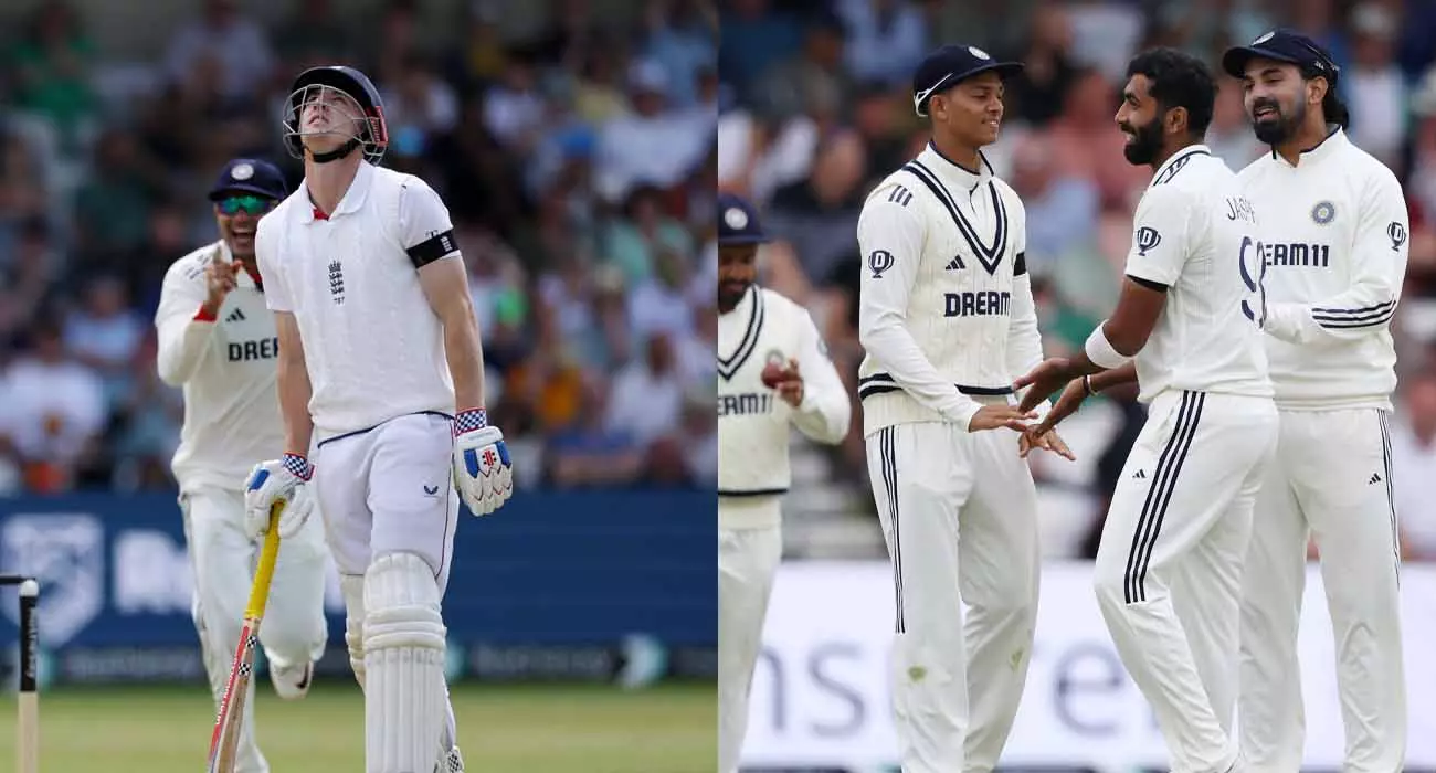 Bumrah takes five wickets; India take lead in Test against England