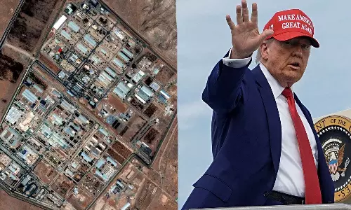 ഇറാനിലെ മൂന്ന് ആണവ കേന്ദ്രങ്ങളിൽ ബോംബിട്ട് അമേരിക്ക; ഇനി സമാധാനത്തിന്റെ യുഗമെന്ന് ട്രംപ്