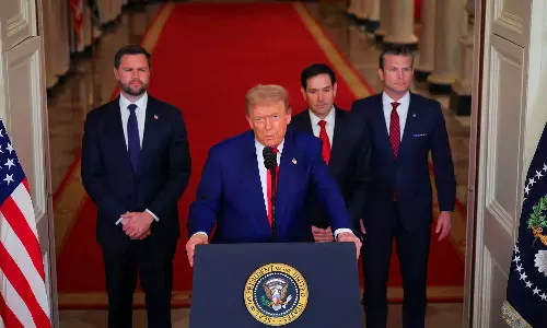 ഇറാനിലെ ആക്രമണം: യുഎസിനും ഇസ്രായേലിനും ലോകത്തിനും ചരിത്ര നിമിഷം; ഡൊണാള്‍ഡ് ട്രംപ്