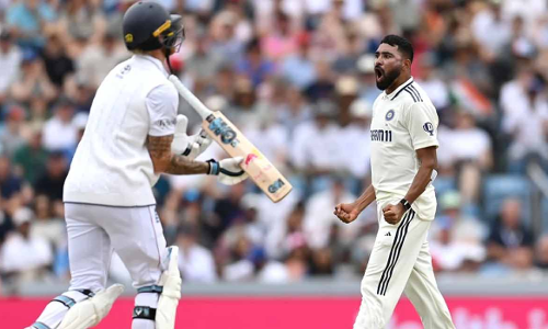 Brook hits half-century; England struggles against India in Leeds Test